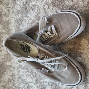 Tan Van's shoes women's 8.5